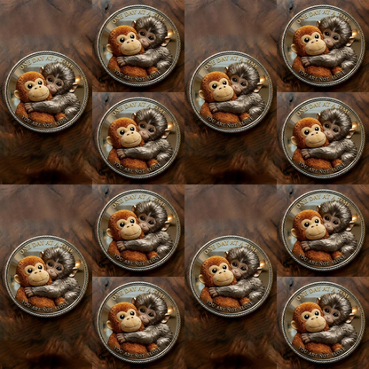 🏆Last Day 60% OFF-🪙 Emotional Support Monkey Coin🐒