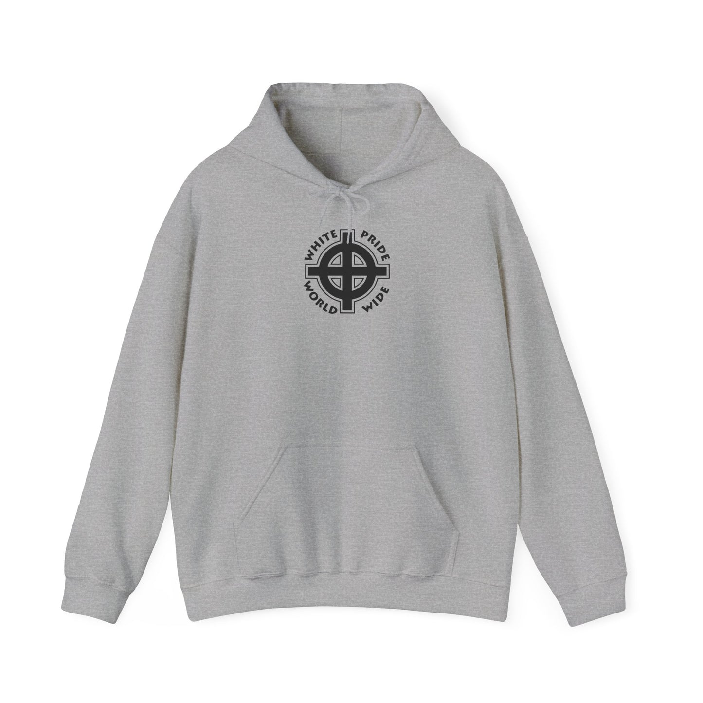 Hoodie White pride world wide (on back)