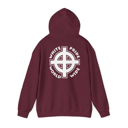 Hoodie White pride world wide (on back)