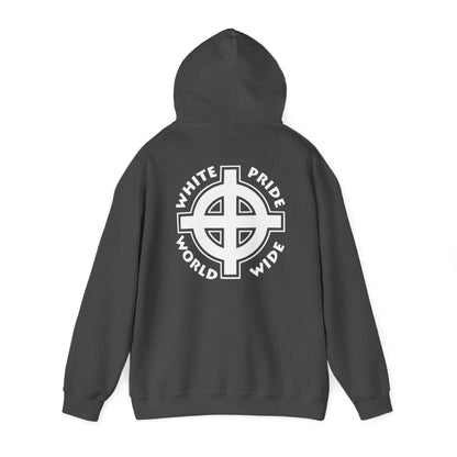 Hoodie White pride world wide (on back)