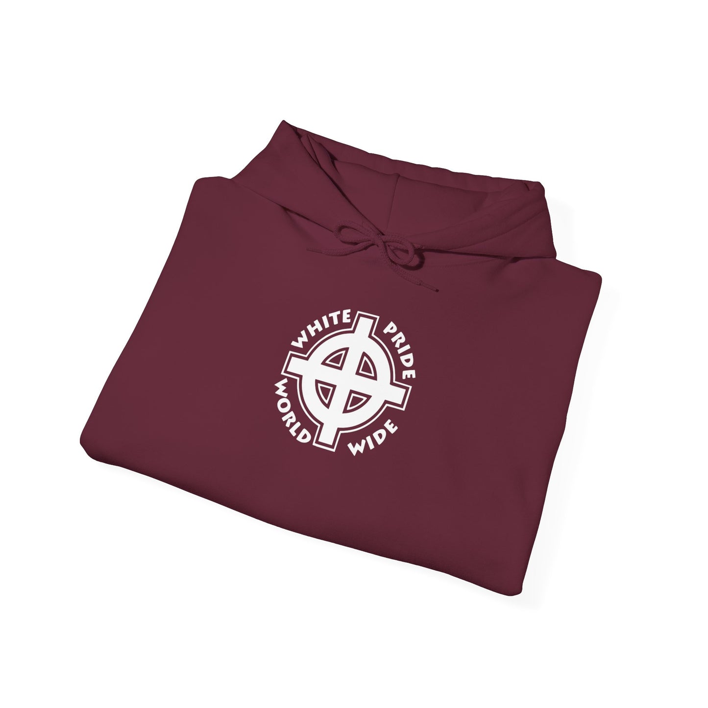 Hoodie White pride world wide (on back)
