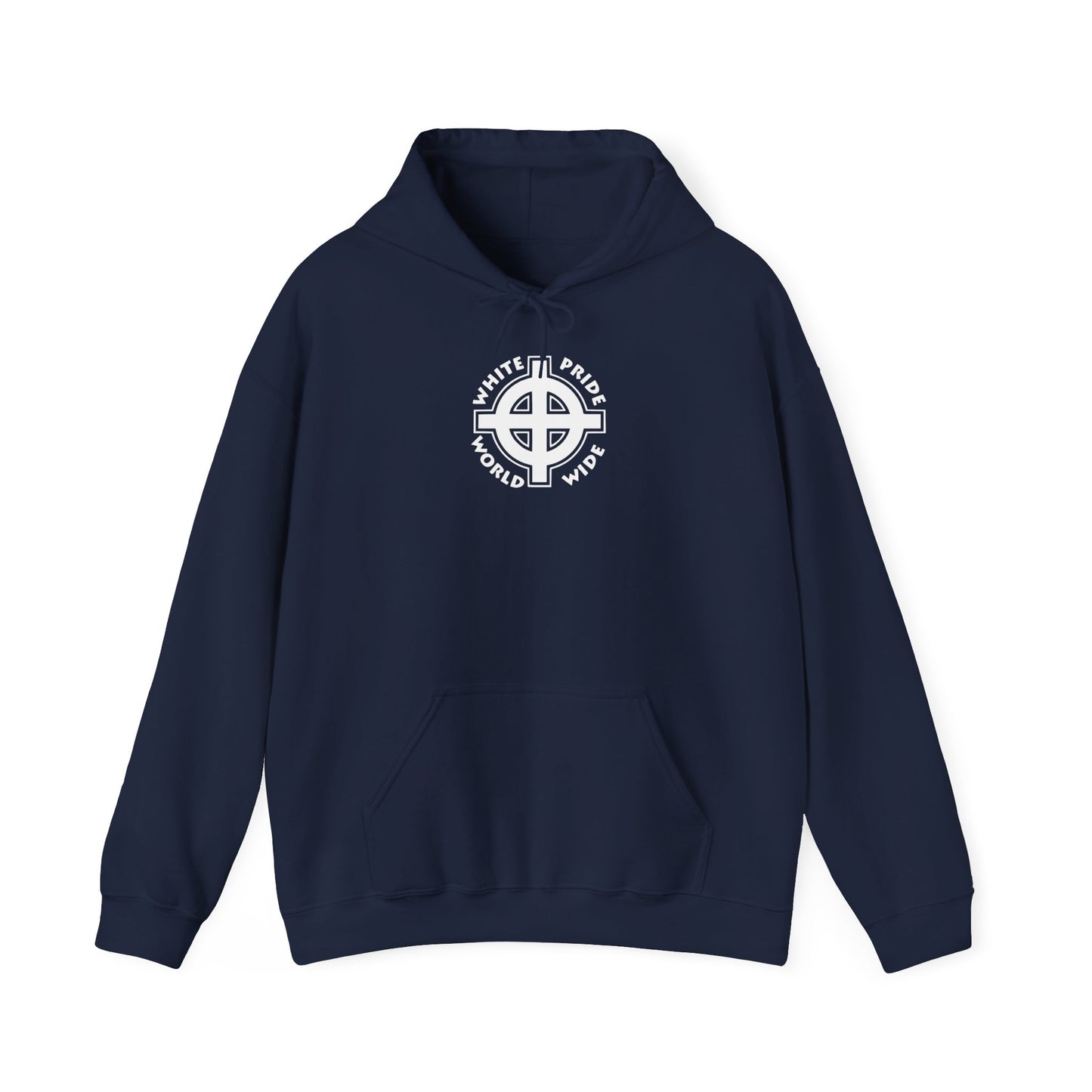 Hoodie White pride world wide (on back)