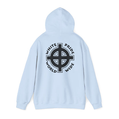Hoodie White pride world wide (on back)
