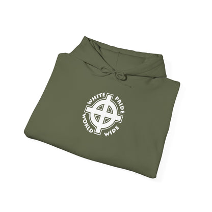 Hoodie White pride world wide (on back)
