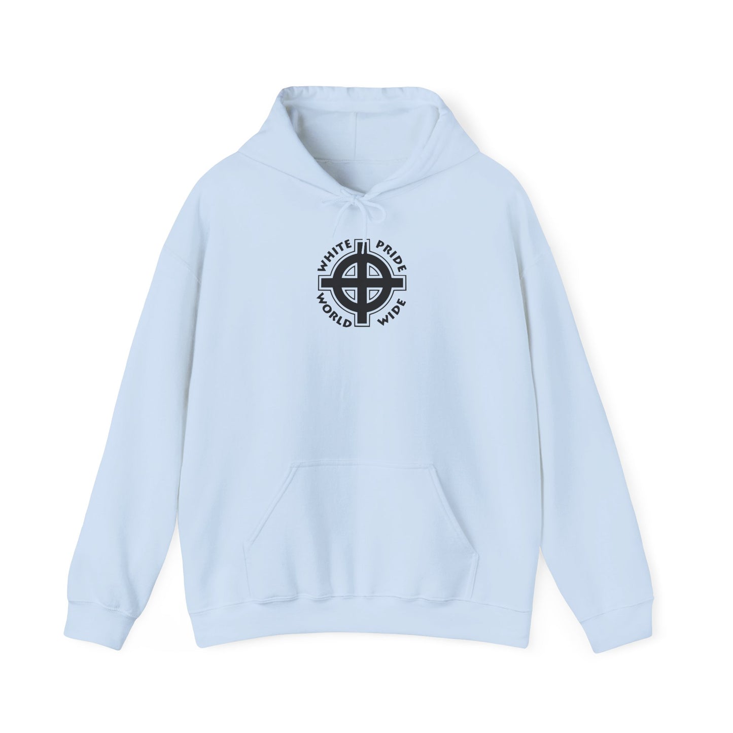 Hoodie White pride world wide (on back)