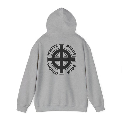 Hoodie White pride world wide (on back)