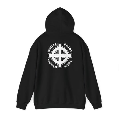Hoodie White pride world wide (on back)