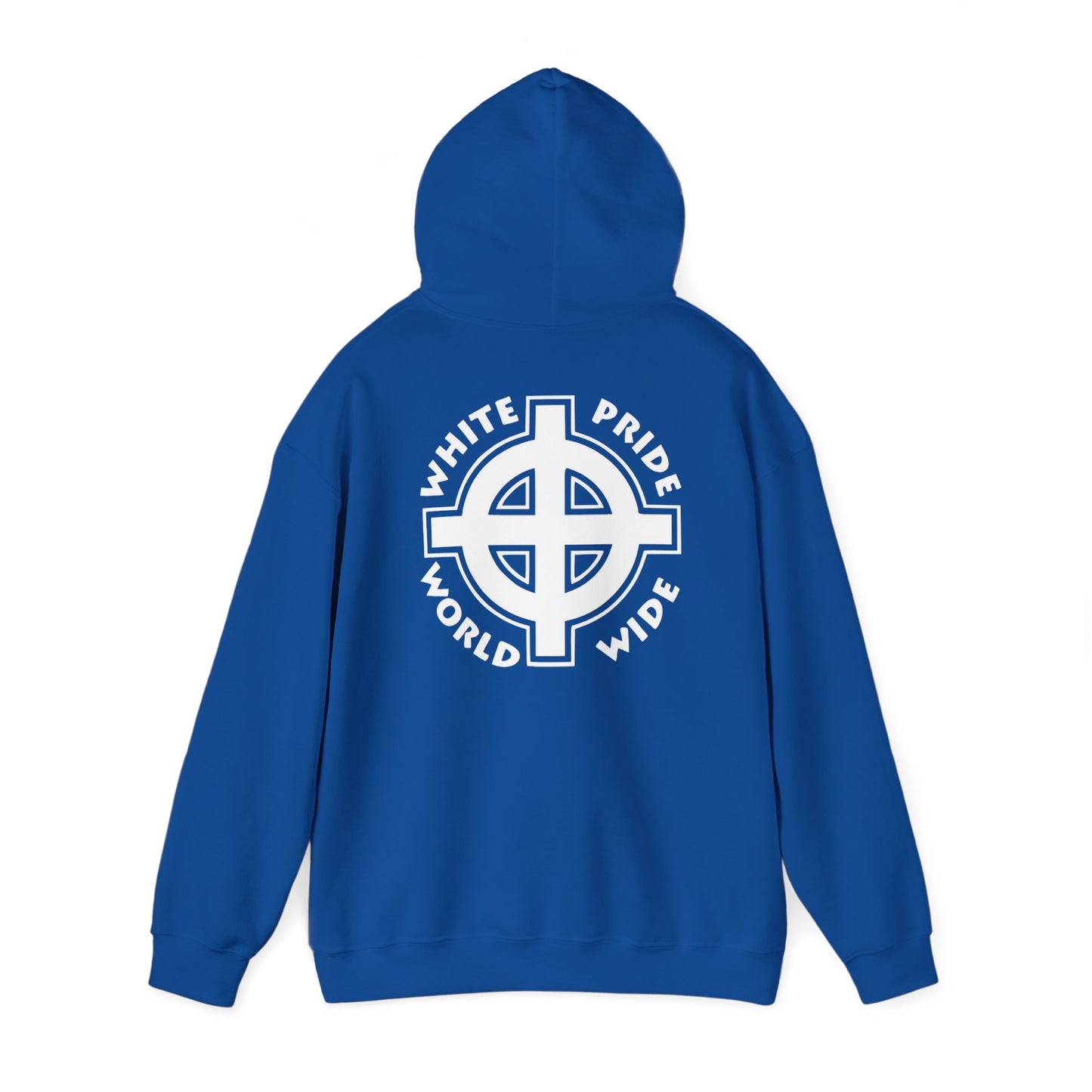 Hoodie White pride world wide (on back)