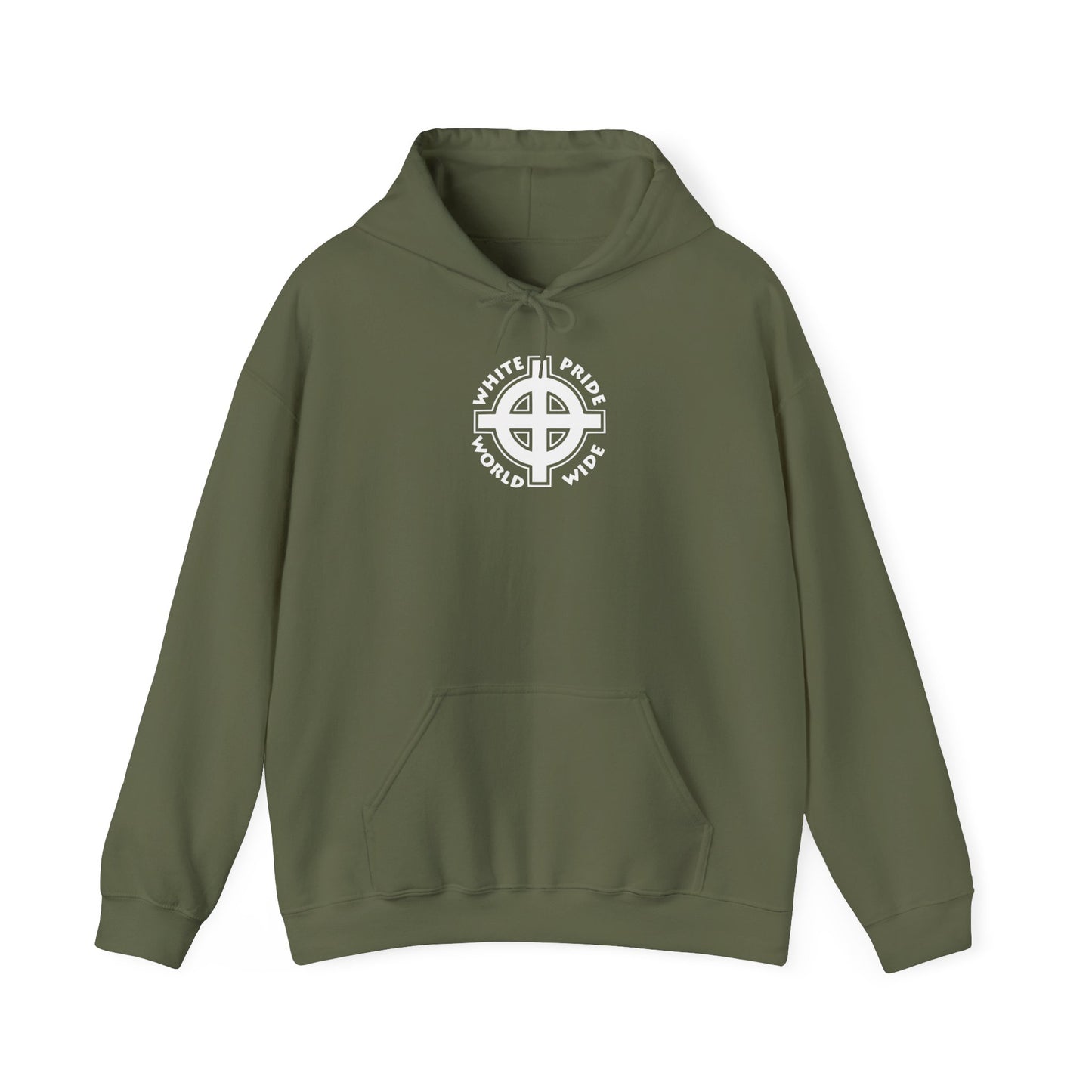 Hoodie White pride world wide (on back)