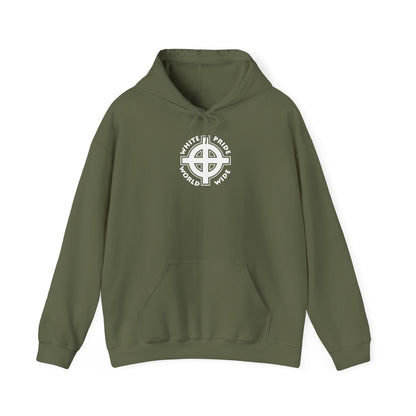Hoodie White pride world wide (on back)