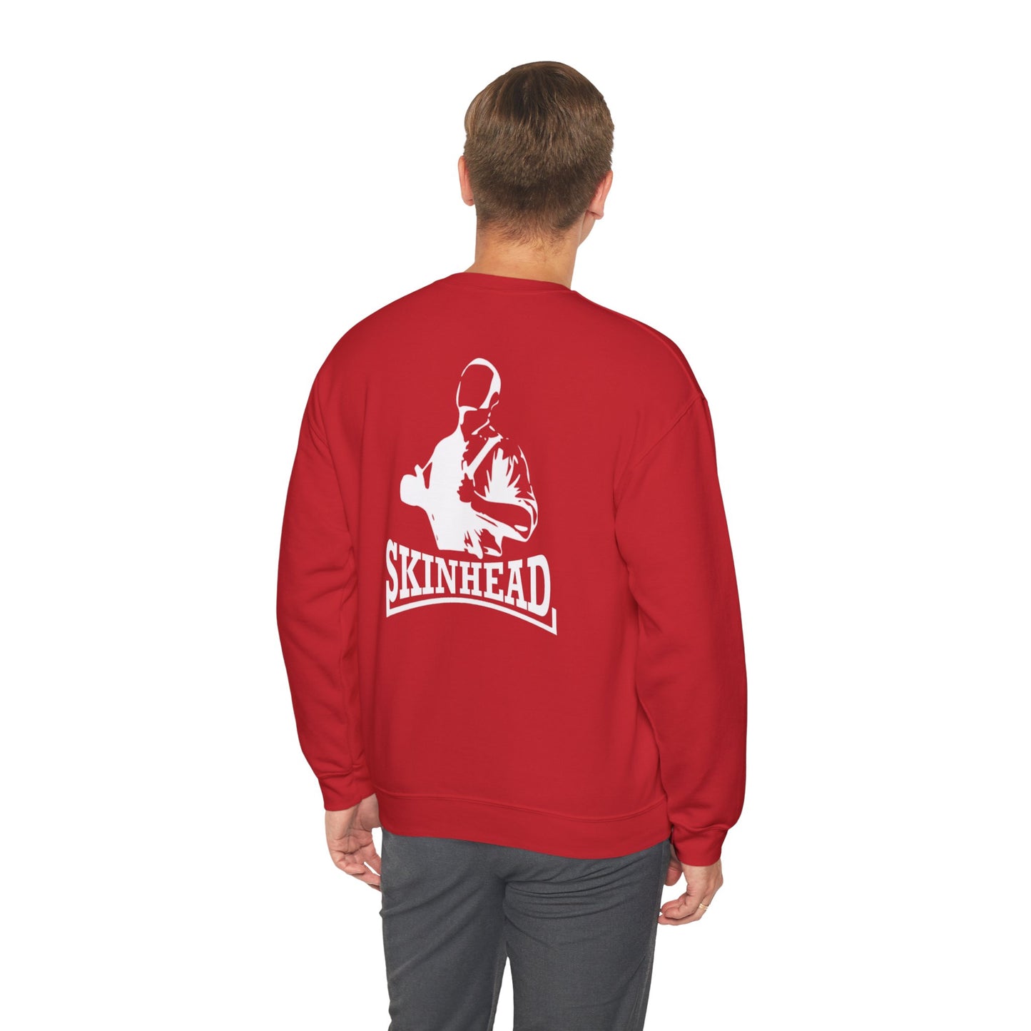Sweatshirt skinhead (on back)