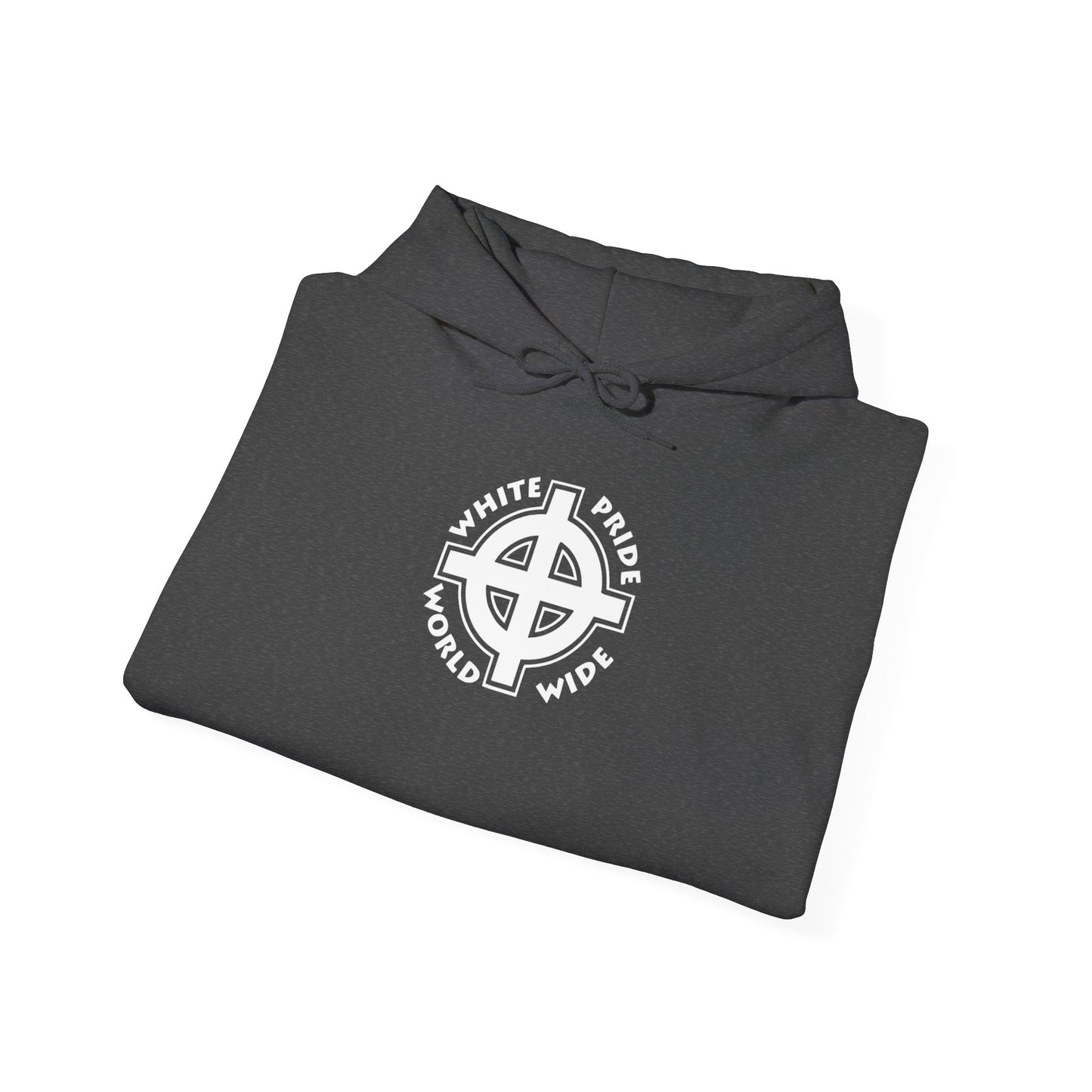 Hoodie White pride world wide (on back)