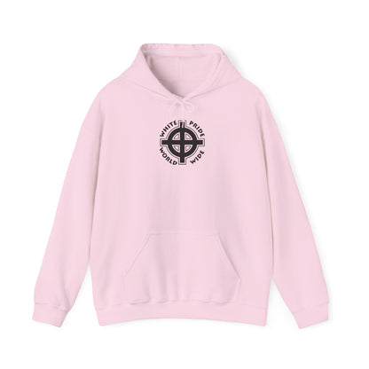 Hoodie White pride world wide (on back)