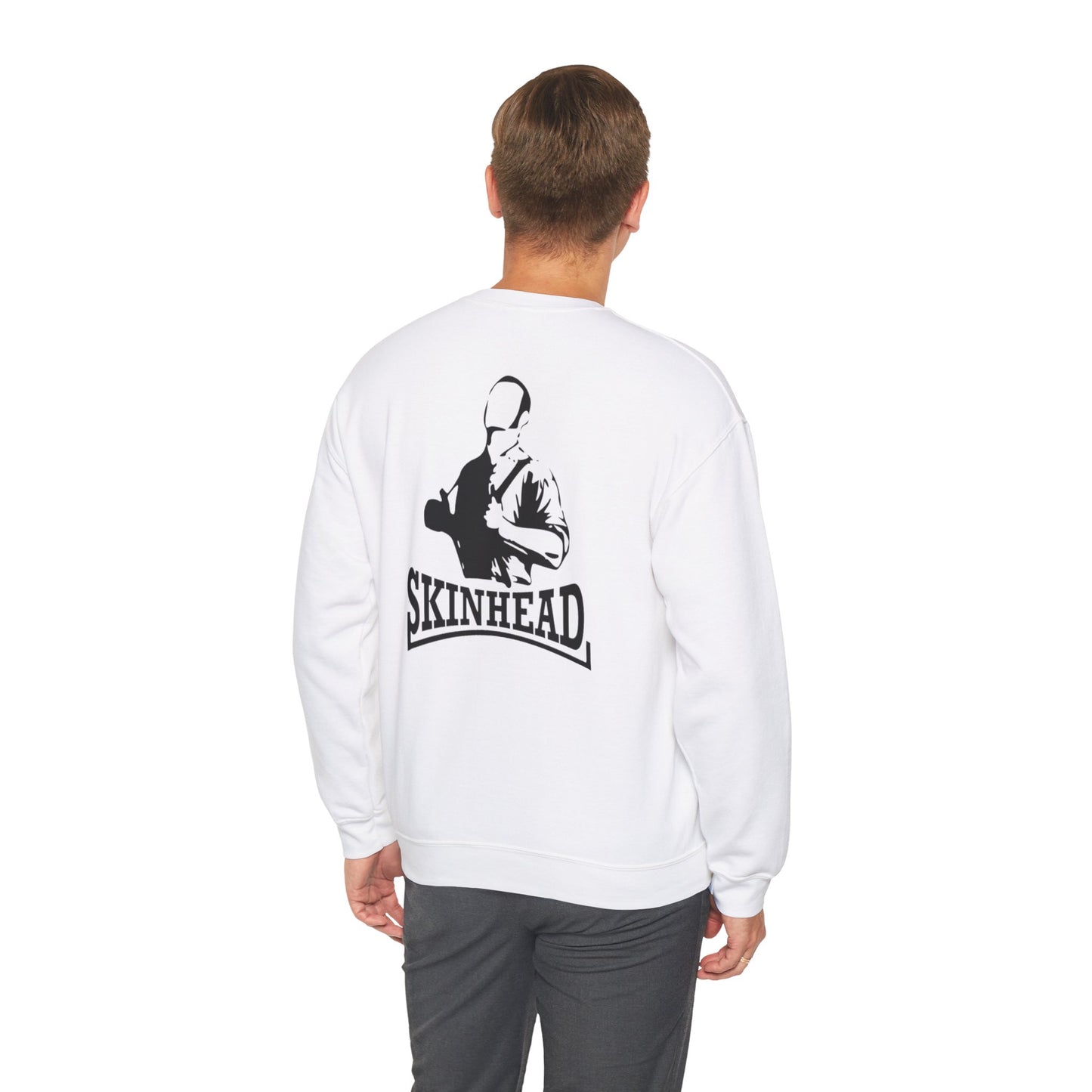 Sweatshirt skinhead (on back)