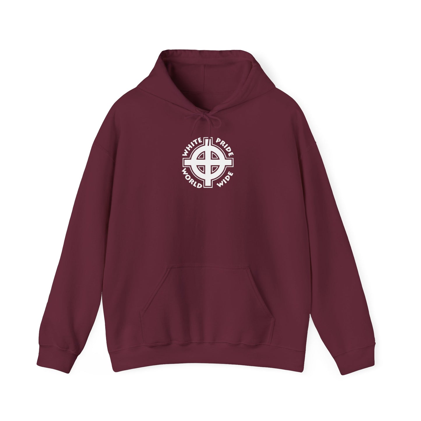 Hoodie White pride world wide (on back)
