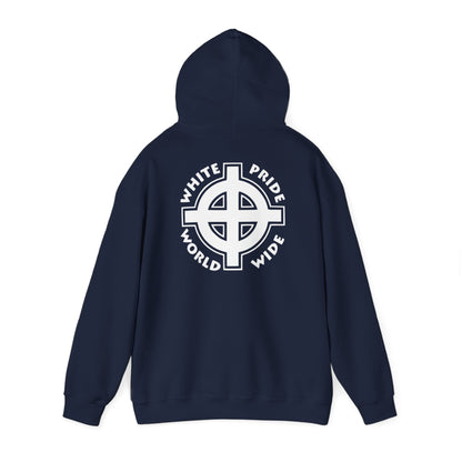Hoodie White pride world wide (on back)