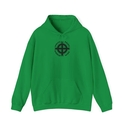 Hoodie White pride world wide (on back)