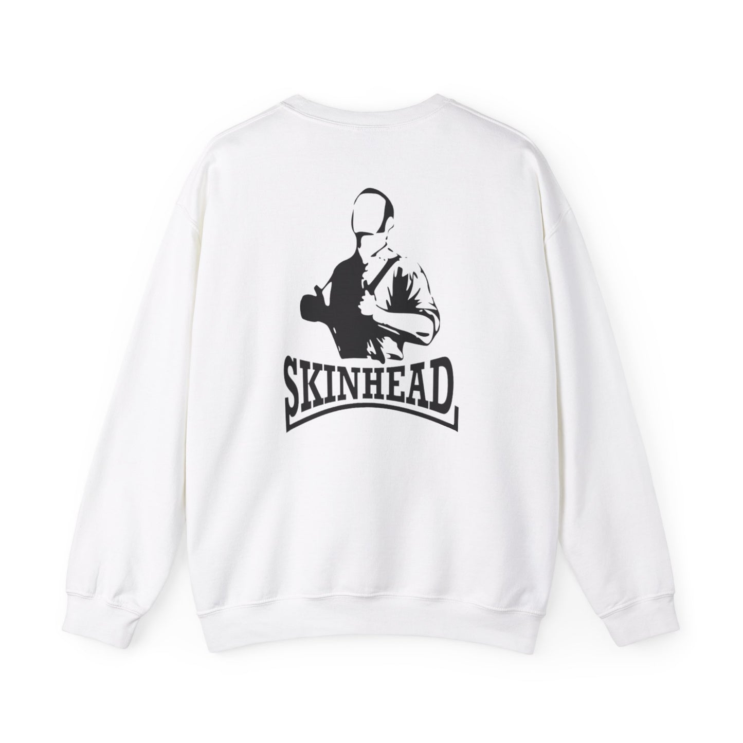 Sweatshirt skinhead (on back)