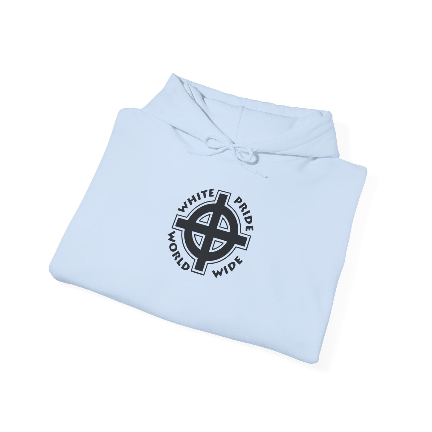 Hoodie White pride world wide (on back)