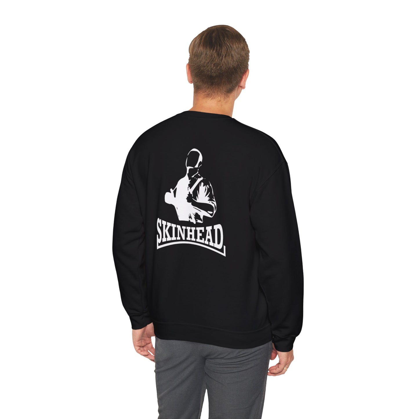 Sweatshirt skinhead (on back)