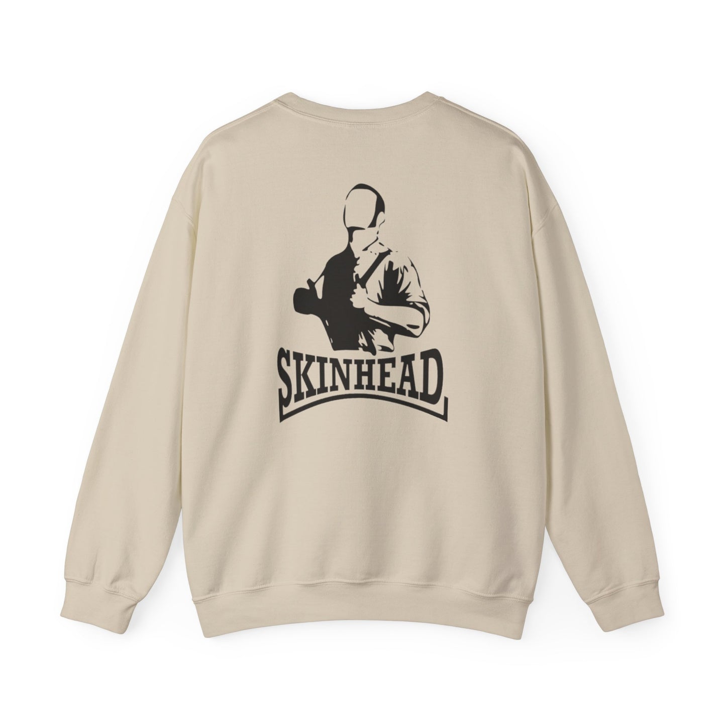 Sweatshirt skinhead (on back)