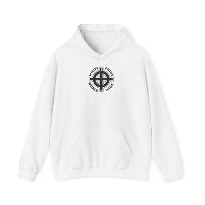 Hoodie White pride world wide (on back)