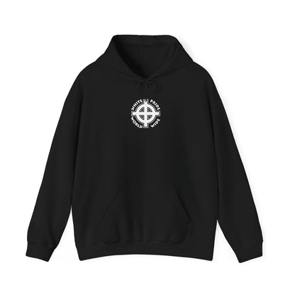 Hoodie White pride world wide (on back)