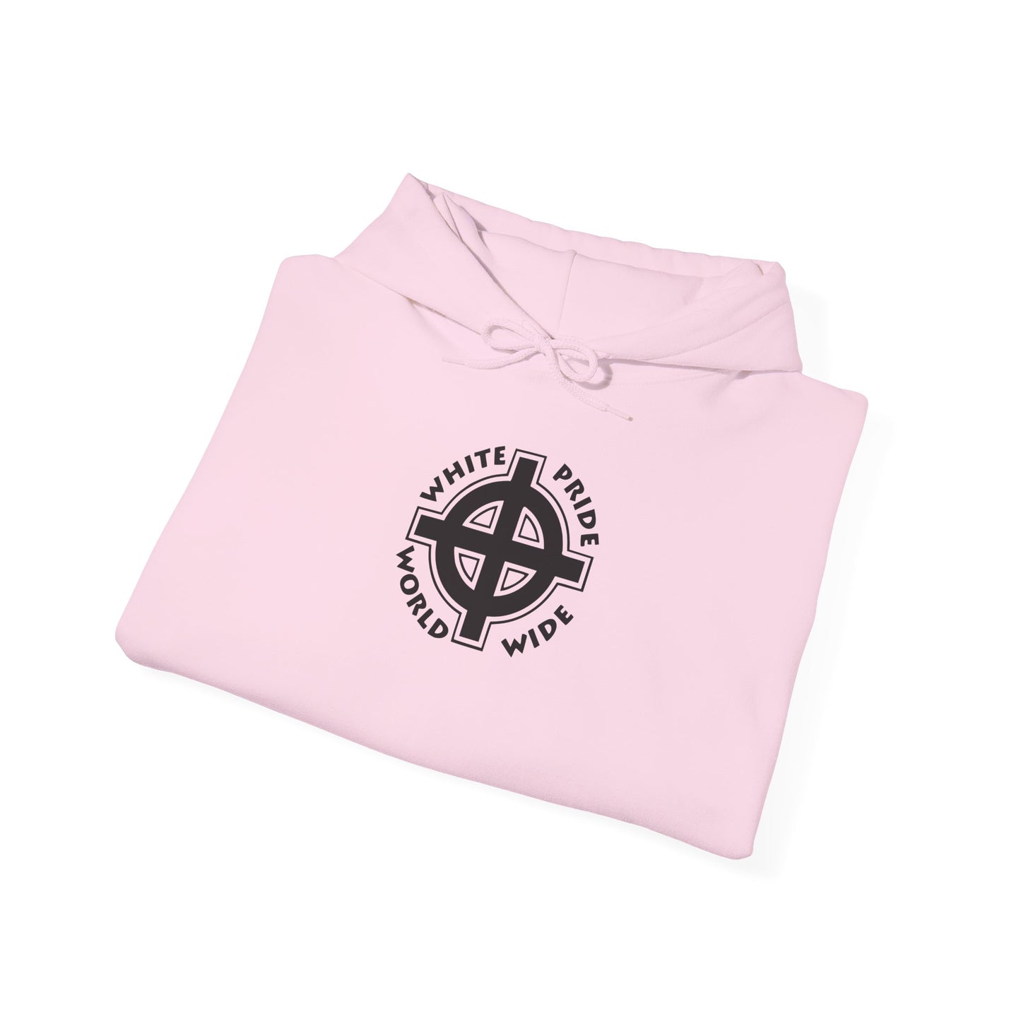 Hoodie White pride world wide (on back)