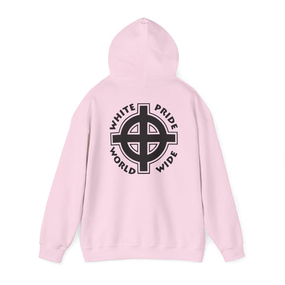 Hoodie White pride world wide (on back)