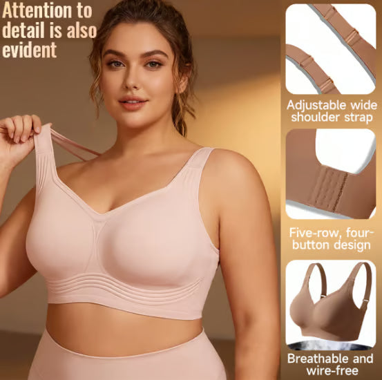 🏆BUY 1 GET 1 FREE -Super firming bra | Women Wirefree Bras 👍No more sagging breasts